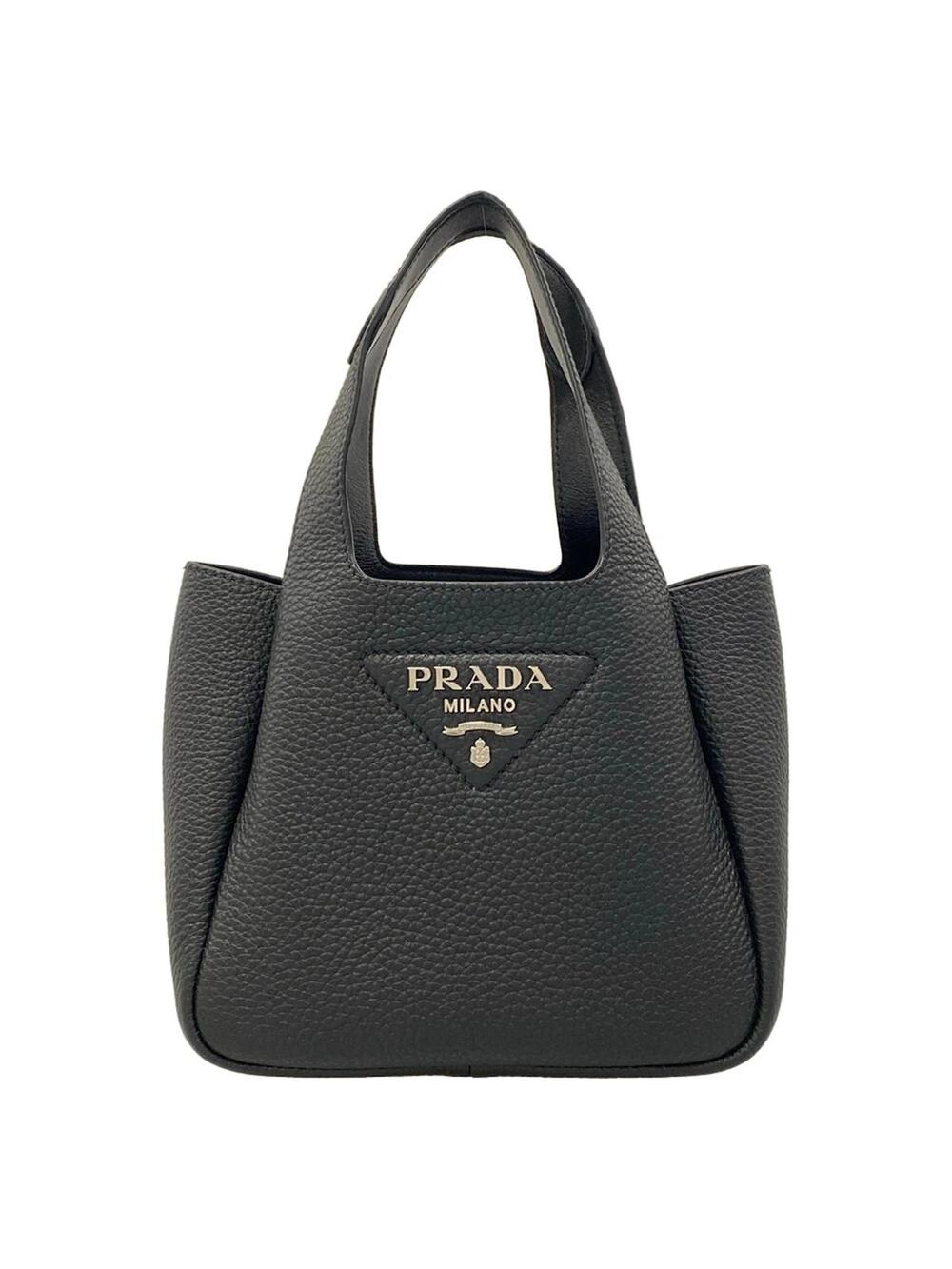Prada Vitello Daino Black Leather #339867P23B